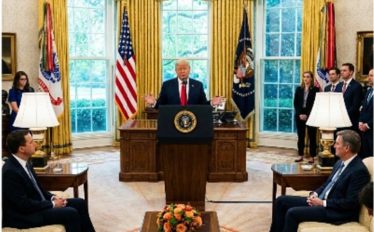 Trump says the US will prevent Iran from acquiring nuclear weapons; Nasdaq enters prediction market.