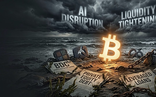 As private lending recedes, Bitcoin will become a safe-haven winner.